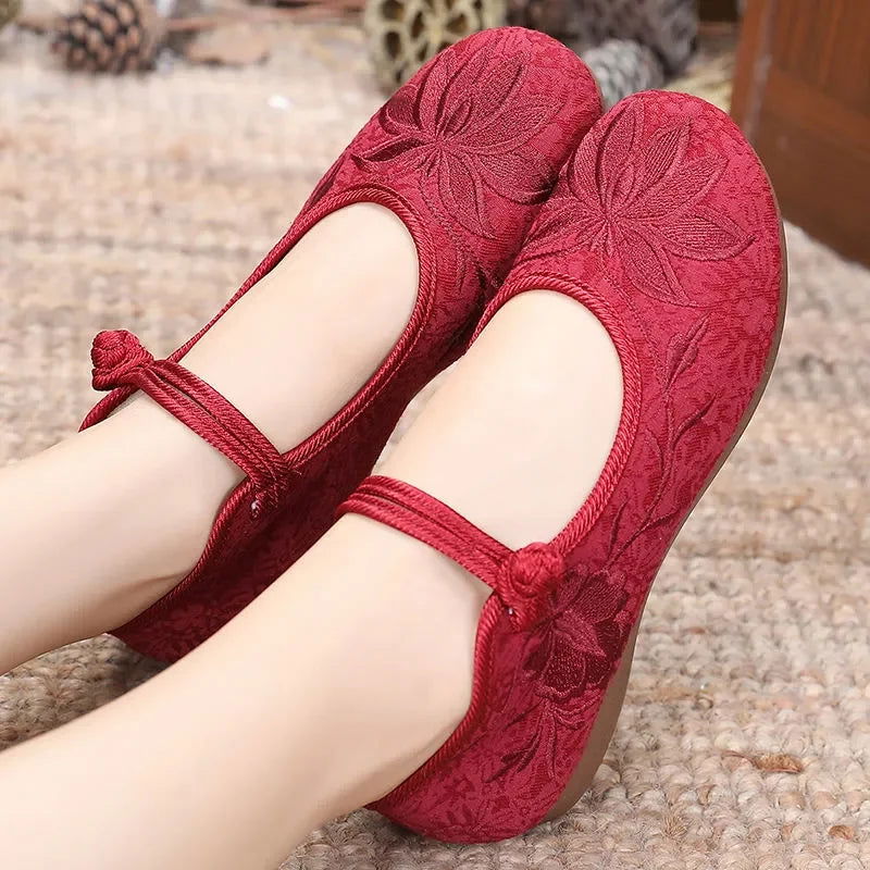 Ballerines Confort et Style Floral - Atelier Chaussure