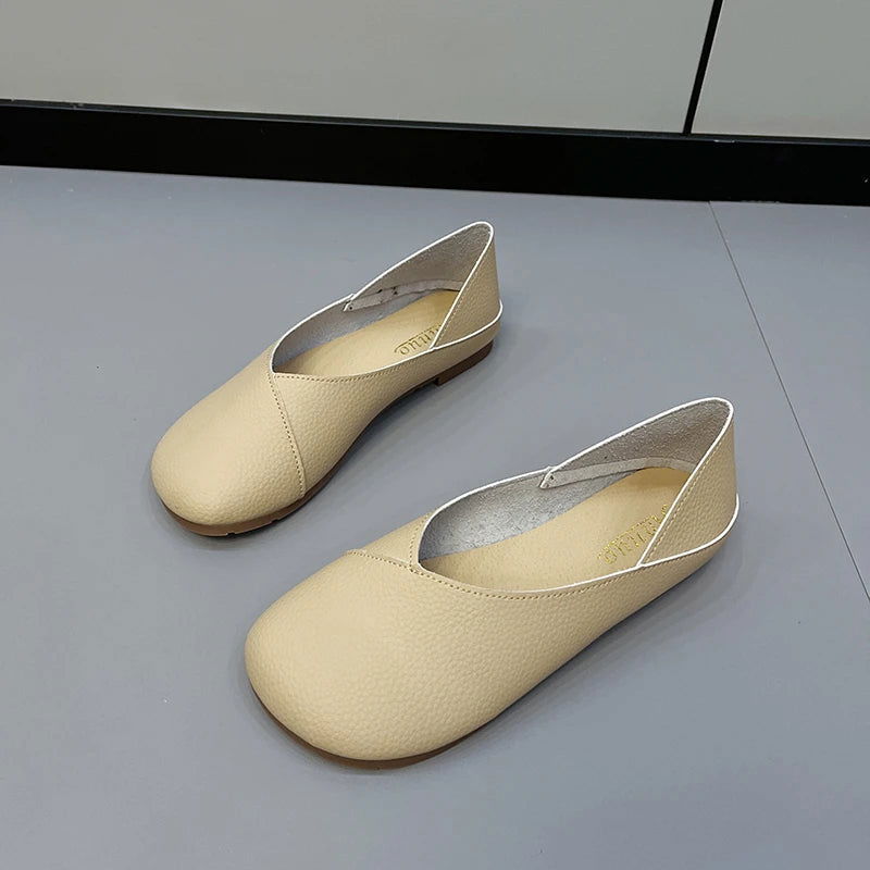 Ballerines Minimalistes - Décontractée pour le Quotidien - Atelier Chaussure