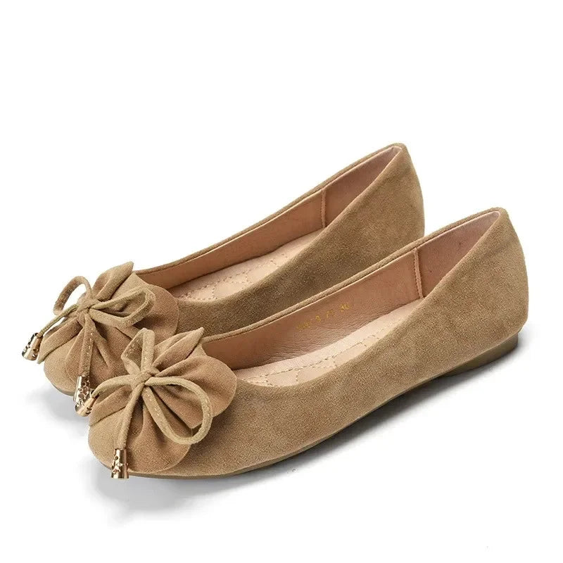Ballerines Noeud Glamour – Charme et Confort - Atelier Chaussure