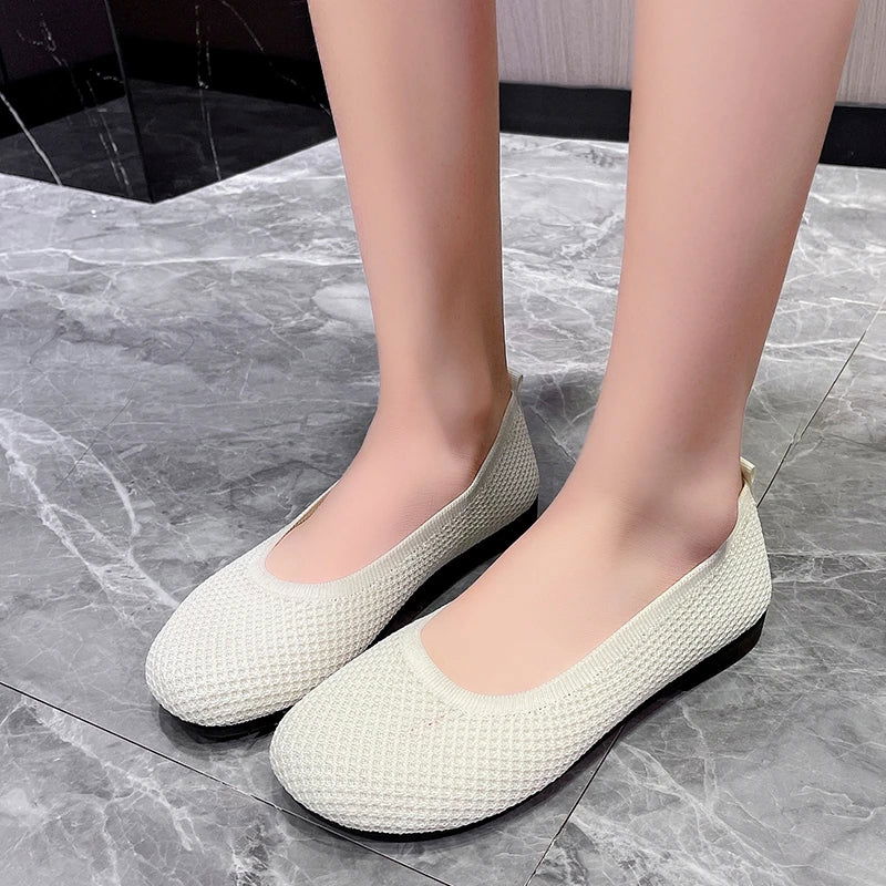 Ballerines Tissées Respirantes – Légèreté et Style au Quotidien - Atelier Chaussure
