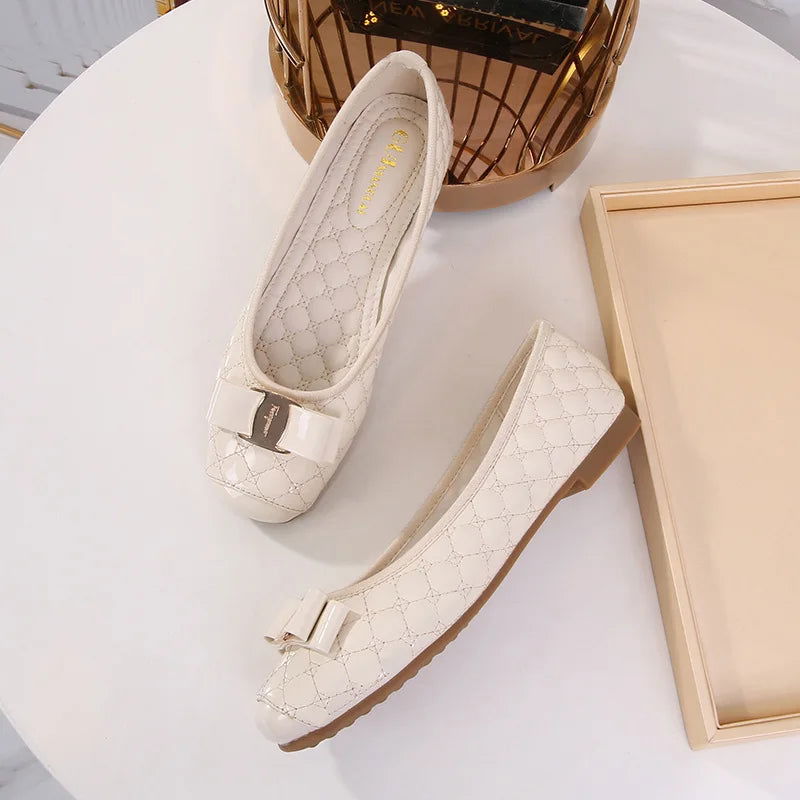 Ballerines Vernis – Confort et Raffinement - Atelier Chaussure