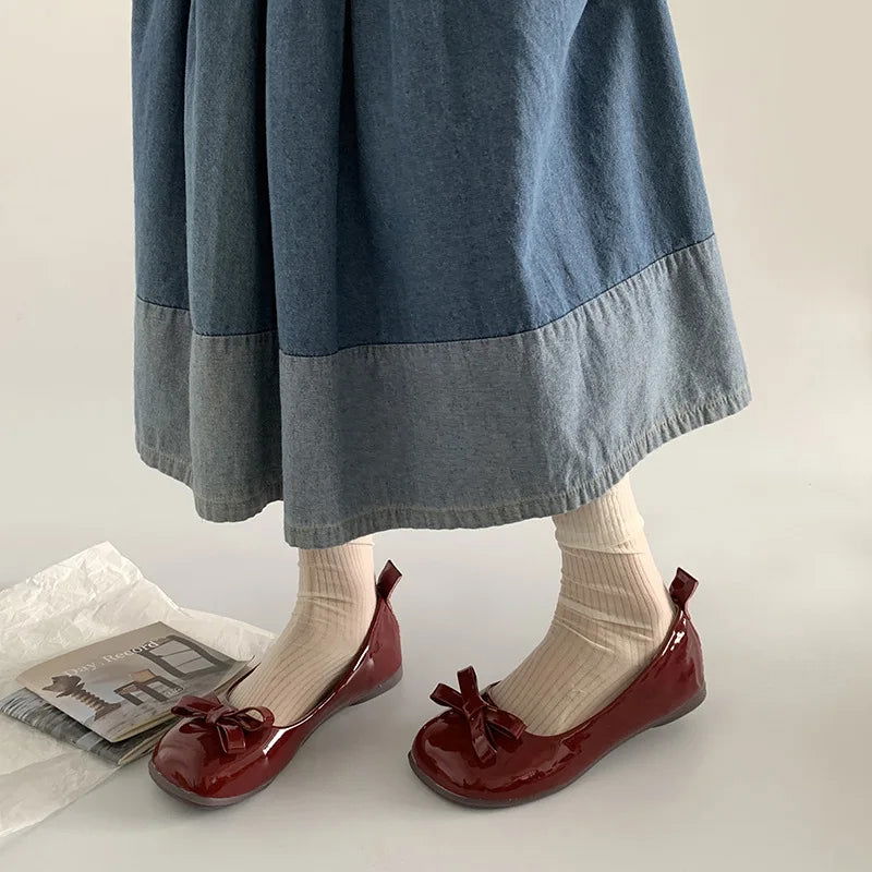 Ballerines à Nœud – Une Touche Féminine et Chic - Atelier Chaussure