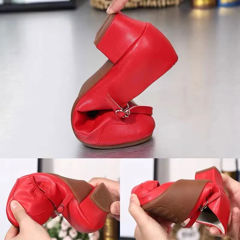 Ballerines à Talons Souples – Confort - Atelier Chaussure