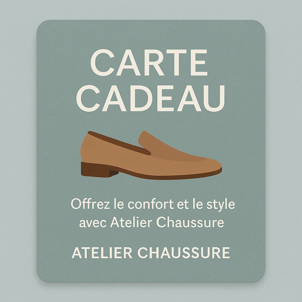 Carte Cadeau - Atelier Chaussure