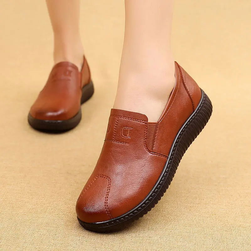 Mocassins Femme Confort en Cuir - Confort et Praticité - Atelier Chaussure