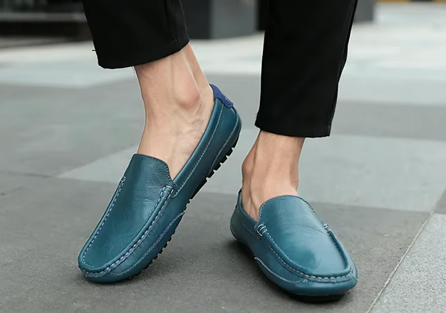 Mocassins Homme Urbain en Cuir Souple - Atelier Chaussure