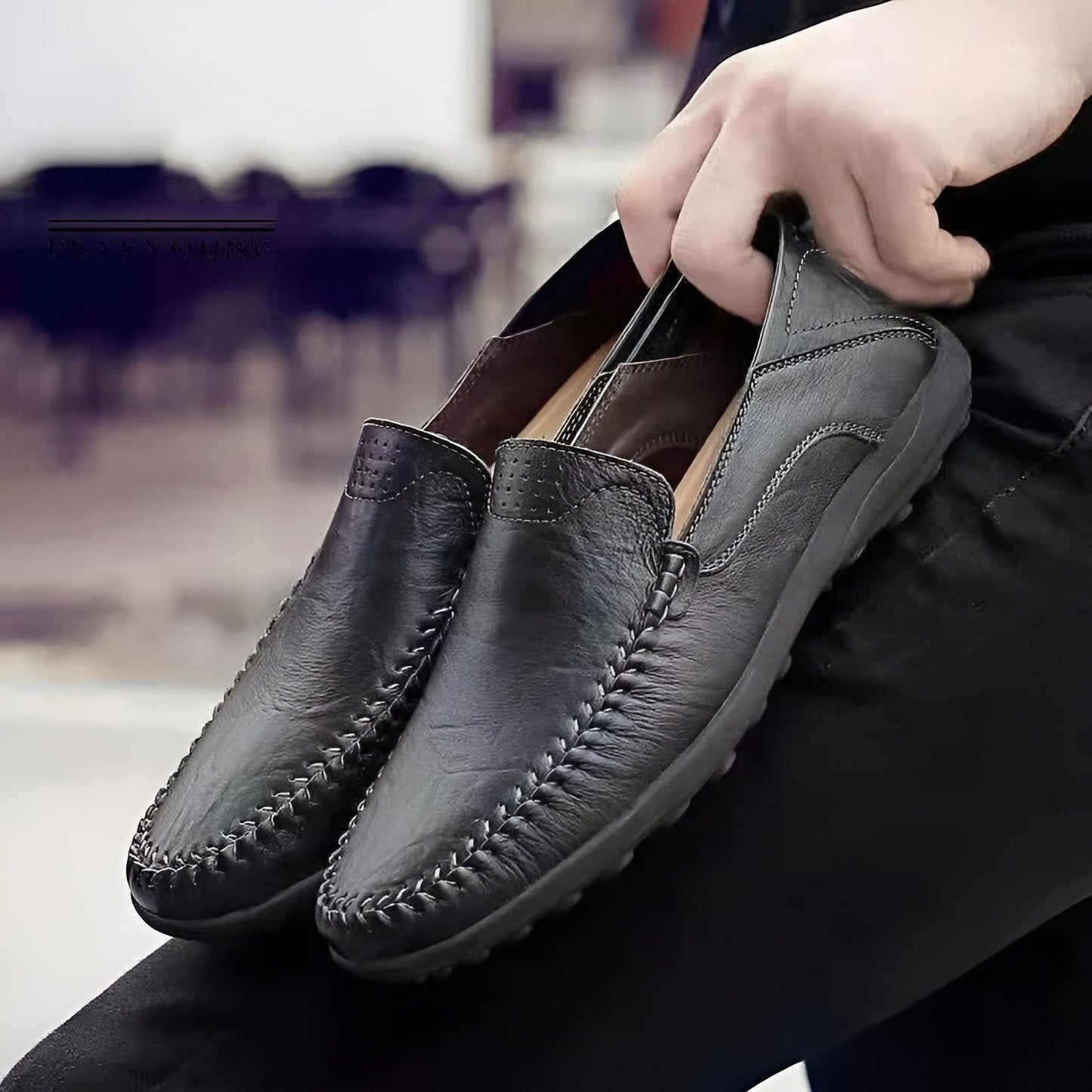 Mocassins Homme en Cuir Souple - Style et Confort au Quotidien - Atelier Chaussure