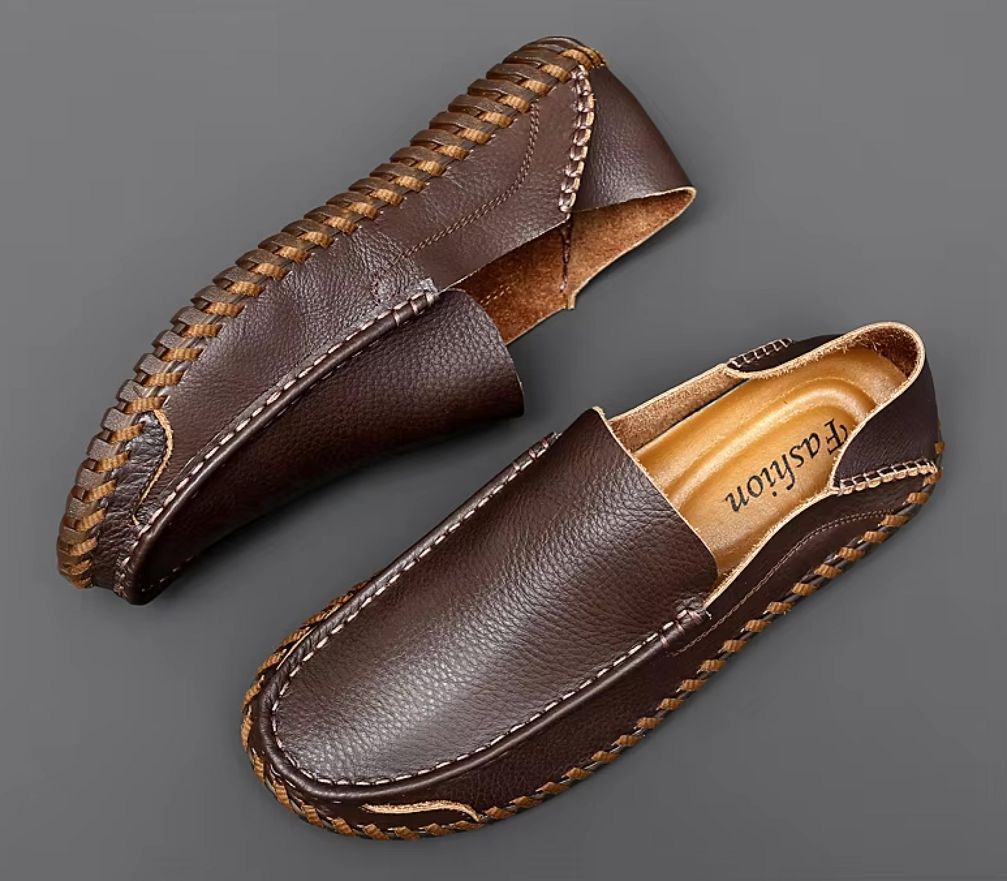 Mocassins Homme en Daim - Souplesse et Confort - Atelier Chaussure