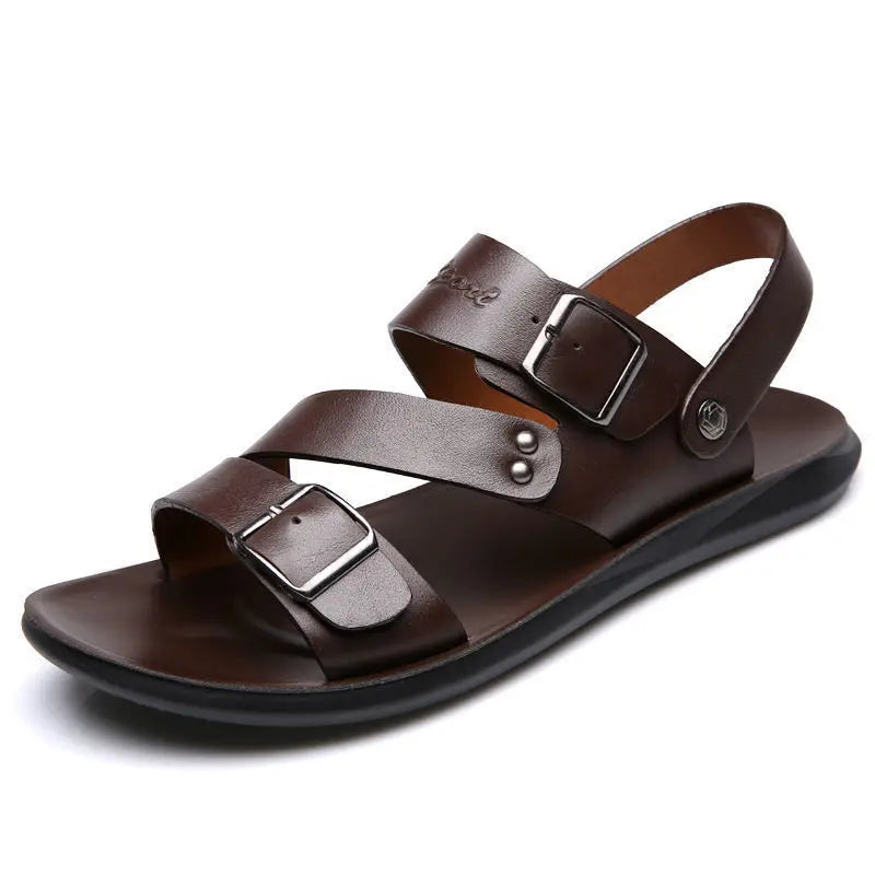 Sandales Homme – Brides Multiples Avec Boucles Ajustables