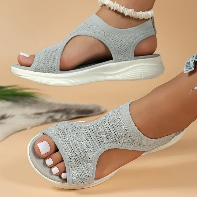Sandales Femme – Confort Respirant En Maille Aérée