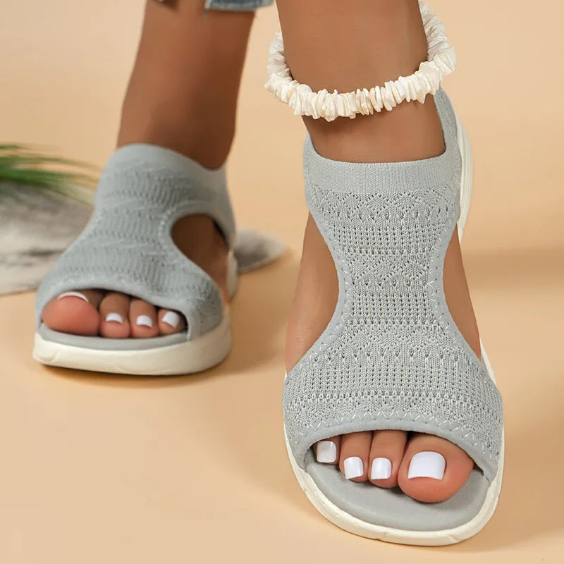 Sandales Femme – Confort Respirant En Maille Aérée