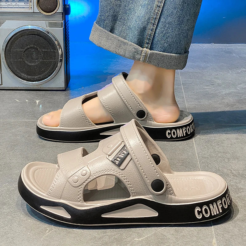 Sandales Homme Sport – Semelle Contrastée Et Design Urbain