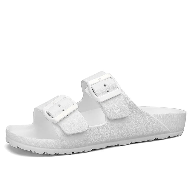 Sandales Homme – Double Boucle Réglable Et Semelle Antidérapante