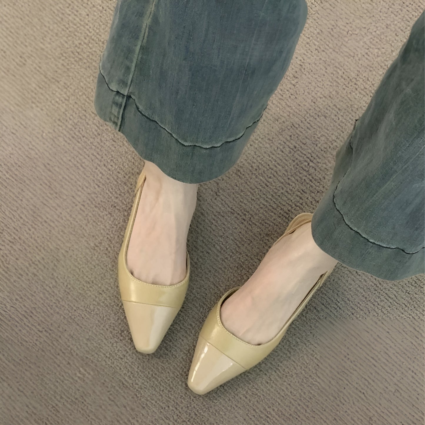 Ballerines Femme Ouvertes À Bride – Bout Pointu Et Tenue Soignée