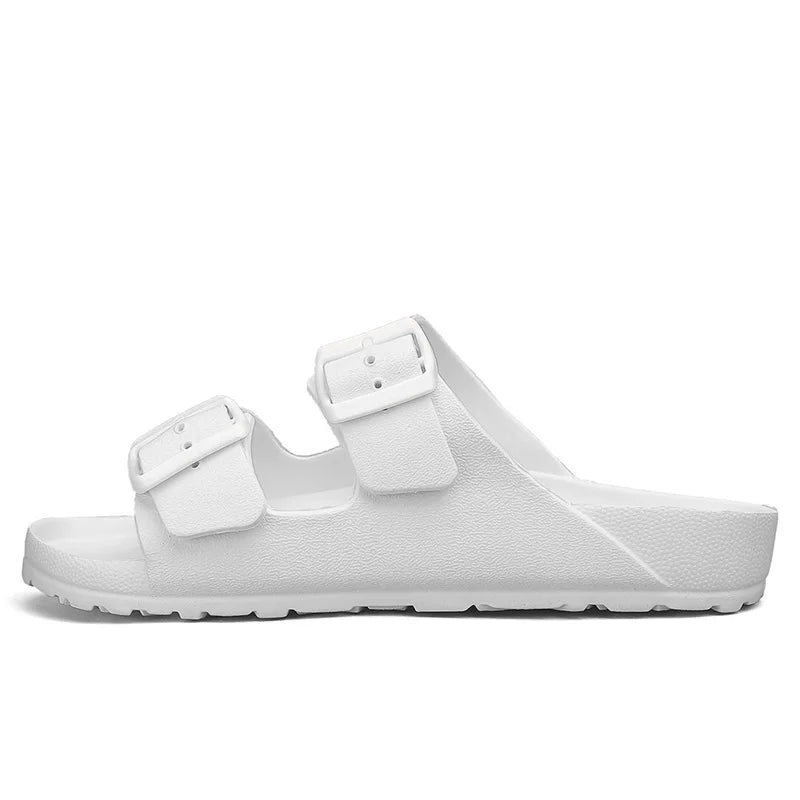 Sandales Homme – Double Boucle Réglable Et Semelle Antidérapante
