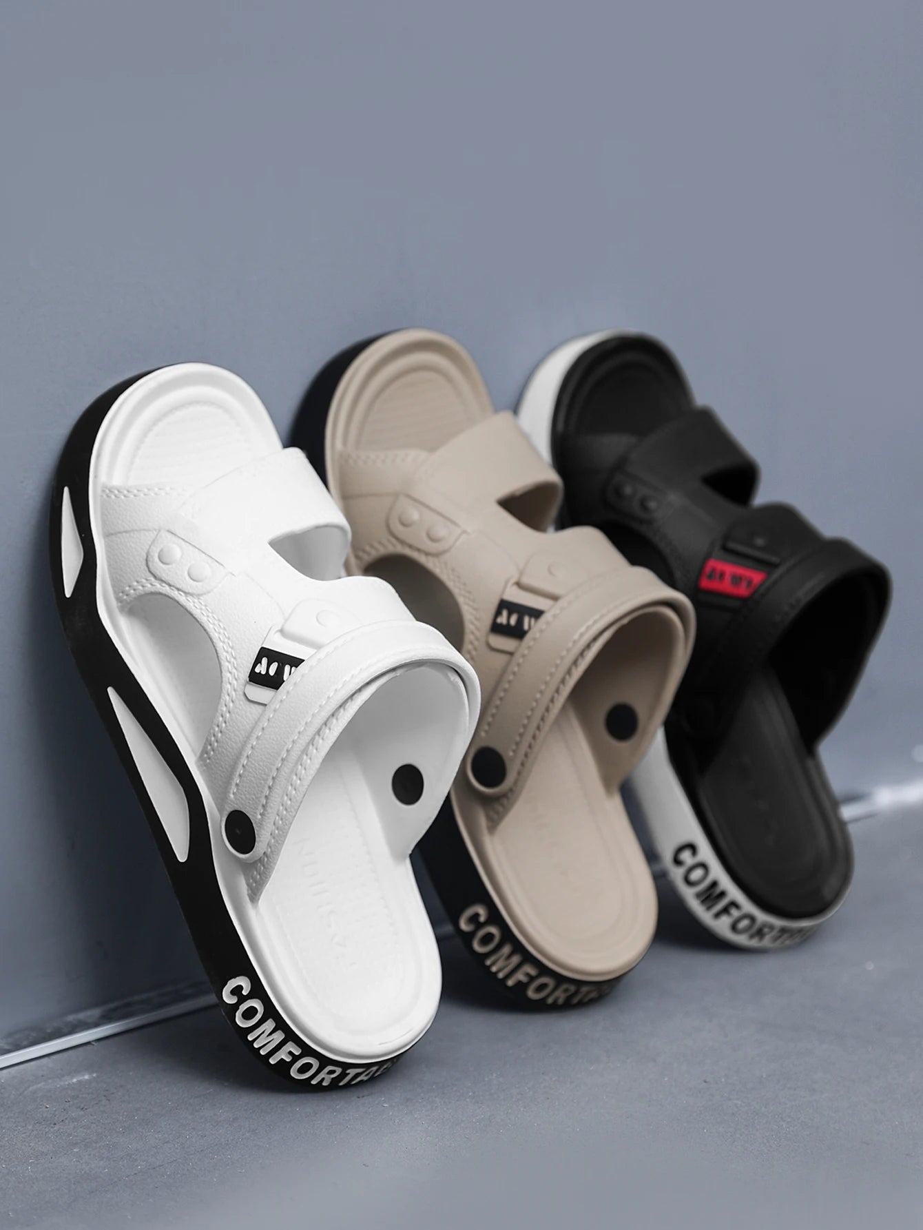 Sandales Homme Sport – Semelle Contrastée Et Design Urbain