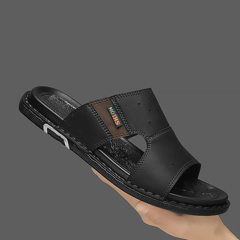 Sandales Homme – Design Croisé Confortable Et Antidérapant