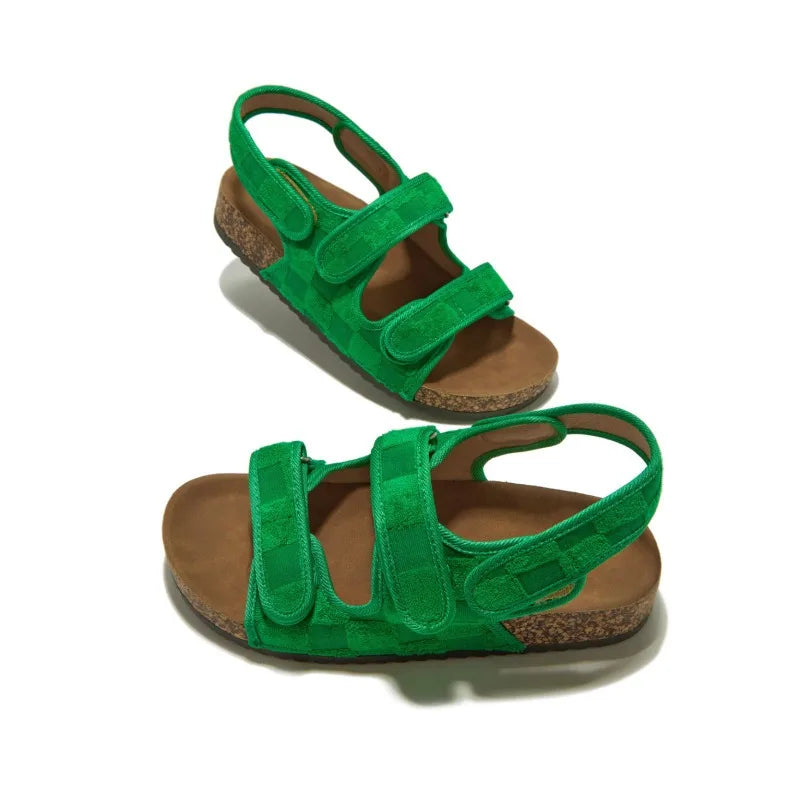 Sandales Femme Compensées – Style Moderne Et Semelle Confort