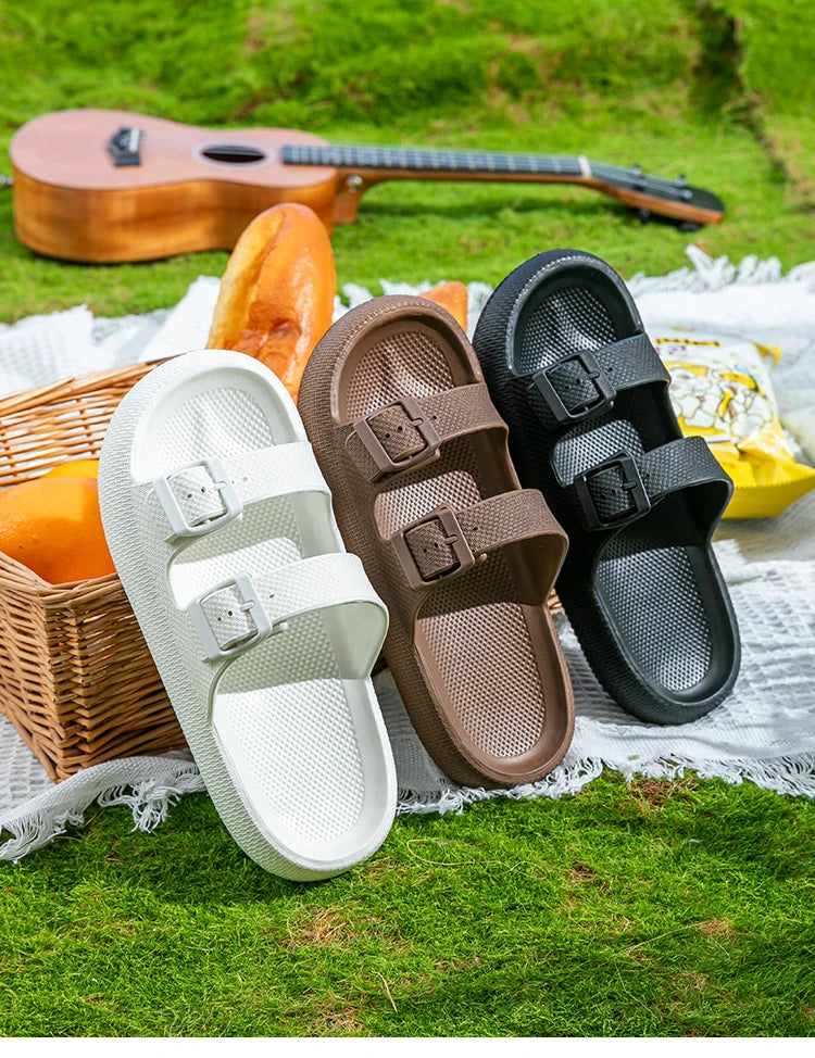 Sandales Homme – Style Minimaliste À Boucles Confortables