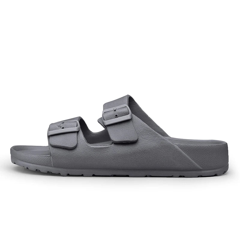 Sandales Homme – Double Boucle Réglable Et Semelle Antidérapante
