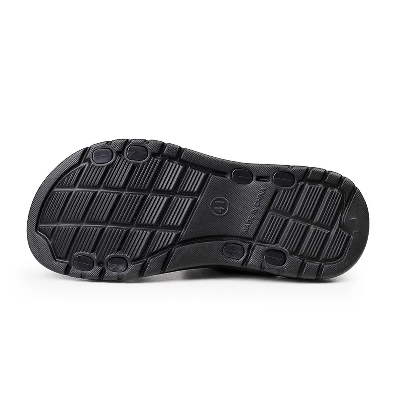 Sandales Homme – Brides À Boucles Et Semelle Antidérapante