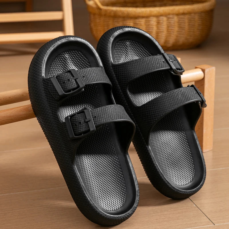 Sandales Homme – Style Minimaliste À Boucles Confortables