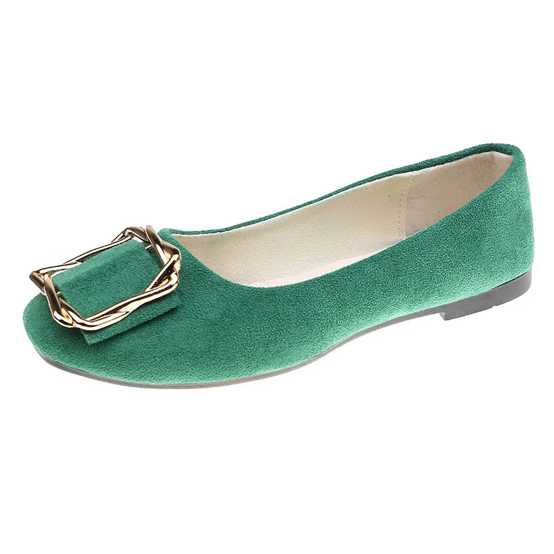 Ballerines Boucle Dorée – Charme et Confort Réunis - Atelier Chaussure