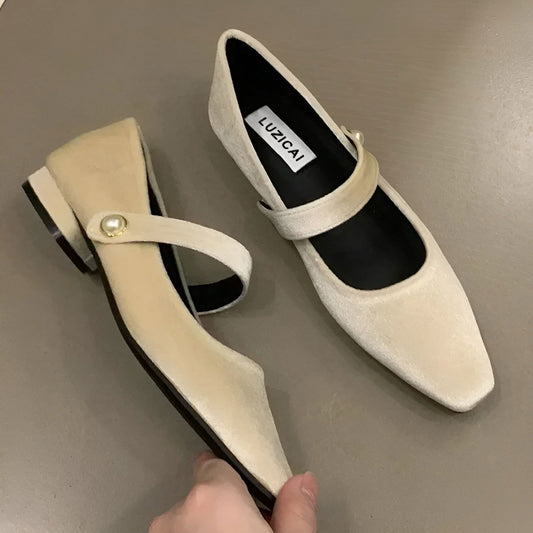 Ballerines Classe à Bride – Charme et Confort - Atelier Chaussure