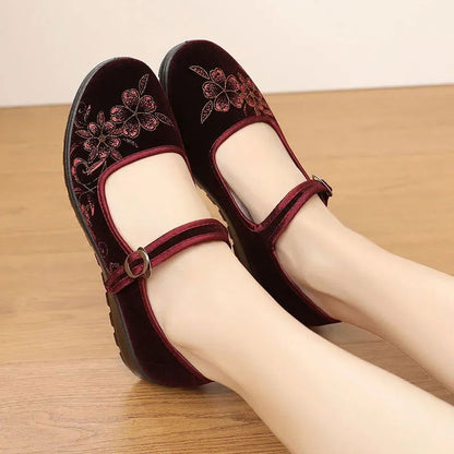 Ballerines Confort et Style Floral - Atelier Chaussure