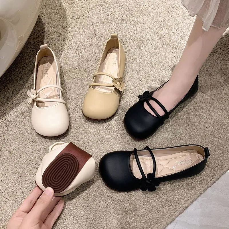 Ballerines Fleur – Douceur et Féminité - Atelier Chaussure