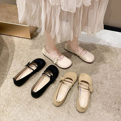 Ballerines Fleur – Douceur et Féminité - Atelier Chaussure