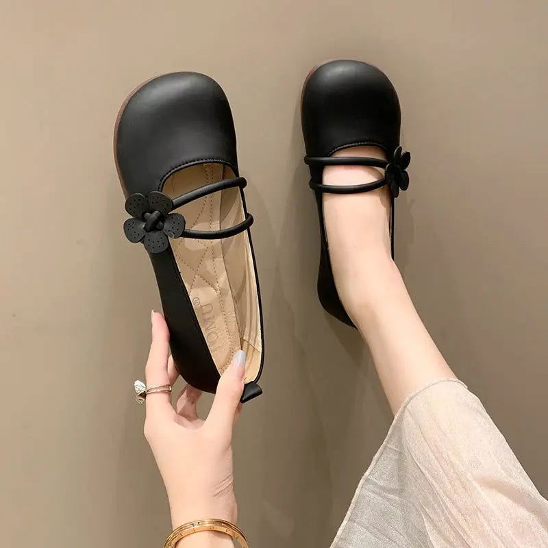 Ballerines Fleur – Douceur et Féminité - Atelier Chaussure
