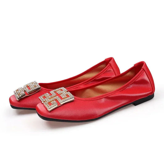 Ballerines Glamour – Charme et Brillance - Atelier Chaussure