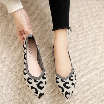 Ballerines Léopard Tendance - Osez l'Originalité - Atelier Chaussure