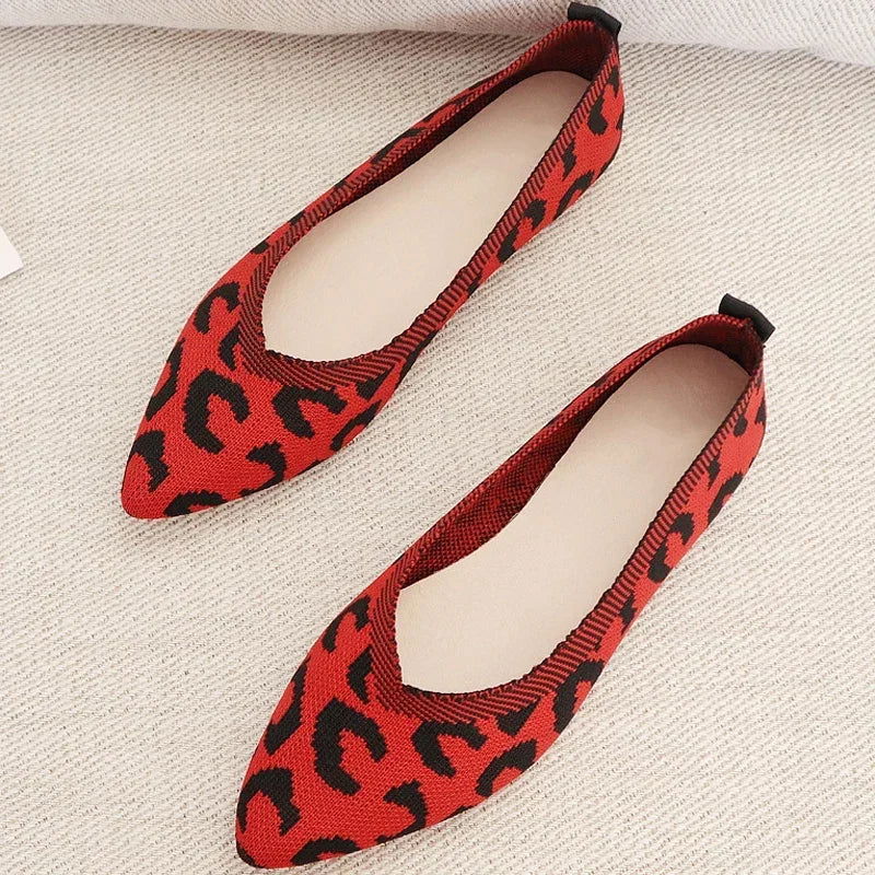 Ballerines Léopard Tendance - Osez l'Originalité - Atelier Chaussure