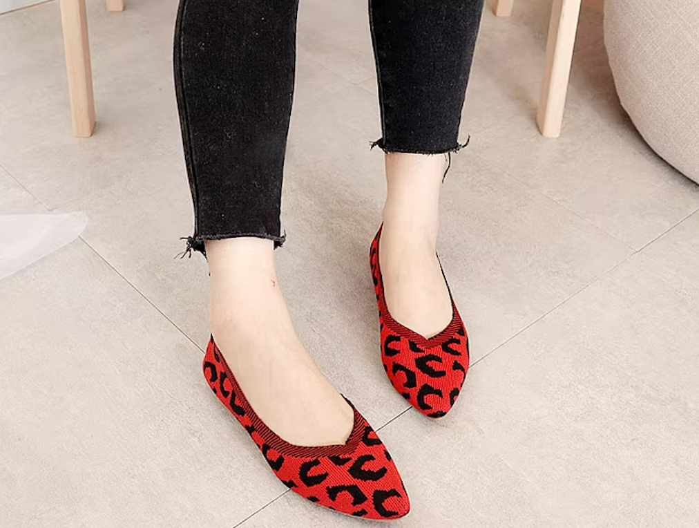 Ballerines Léopard Tendance - Osez l'Originalité - Atelier Chaussure