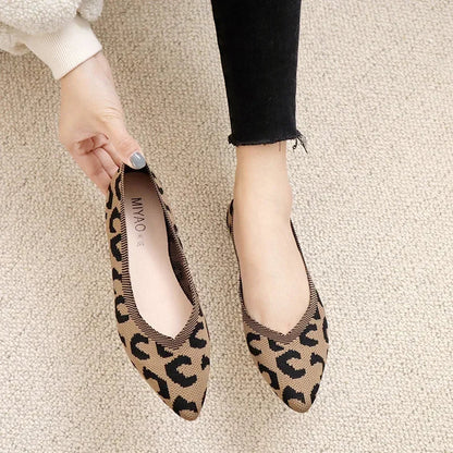 Ballerines Léopard Tendance - Osez l'Originalité - Atelier Chaussure