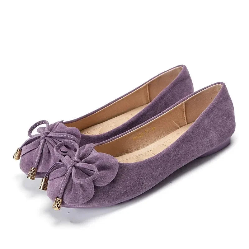 Ballerines Noeud Glamour – Charme et Confort - Atelier Chaussure