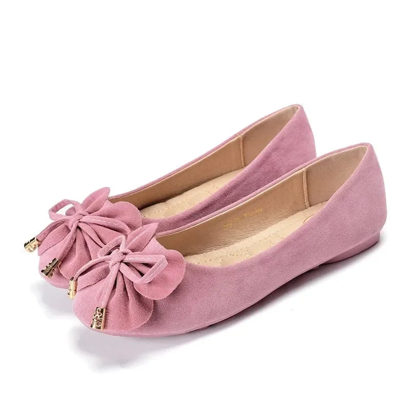 Ballerines Noeud Glamour – Charme et Confort - Atelier Chaussure