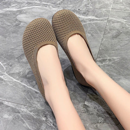 Ballerines Tissées Respirantes – Légèreté et Style au Quotidien - Atelier Chaussure