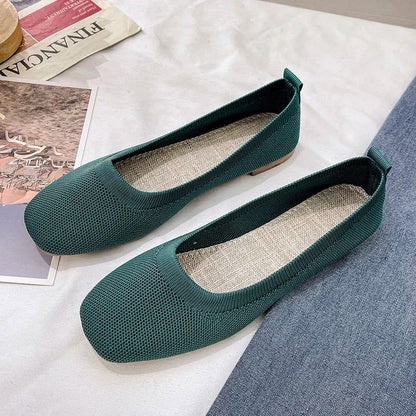 Ballerines Tissées Respirantes – Simplicité et Confort Quotidien - Atelier Chaussure