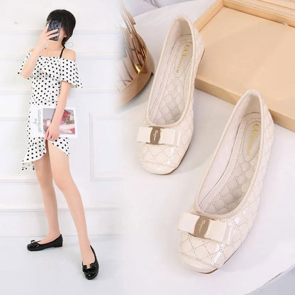 Ballerines Vernis – Confort et Raffinement - Atelier Chaussure