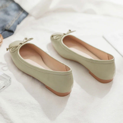 Ballerines à Nœud Fin – Charme Délicat - Atelier Chaussure