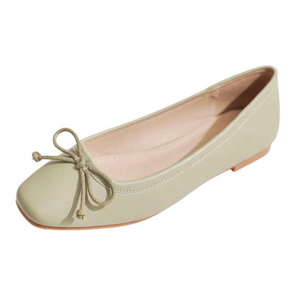 Ballerines à Nœud Fin – Charme Délicat - Atelier Chaussure