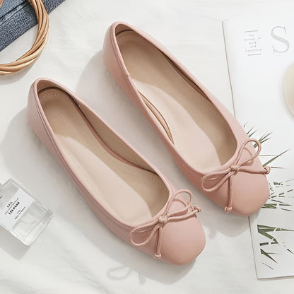 Ballerines à Nœud Fin – Charme Délicat