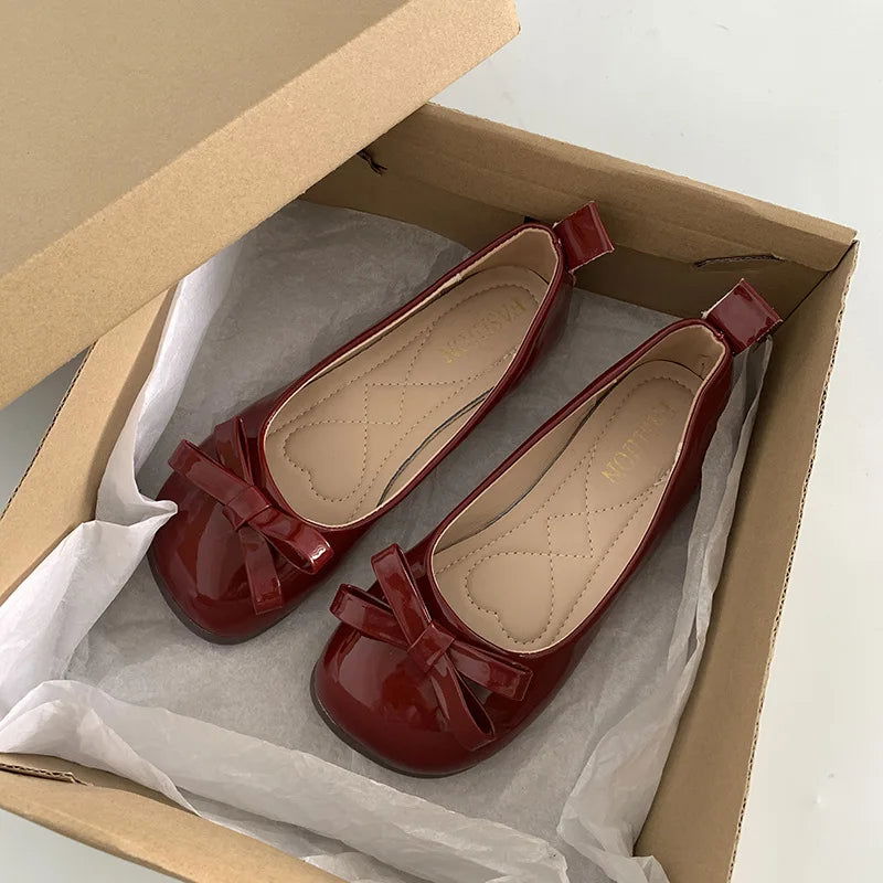 Ballerines à Nœud – Une Touche Féminine et Chic - Atelier Chaussure