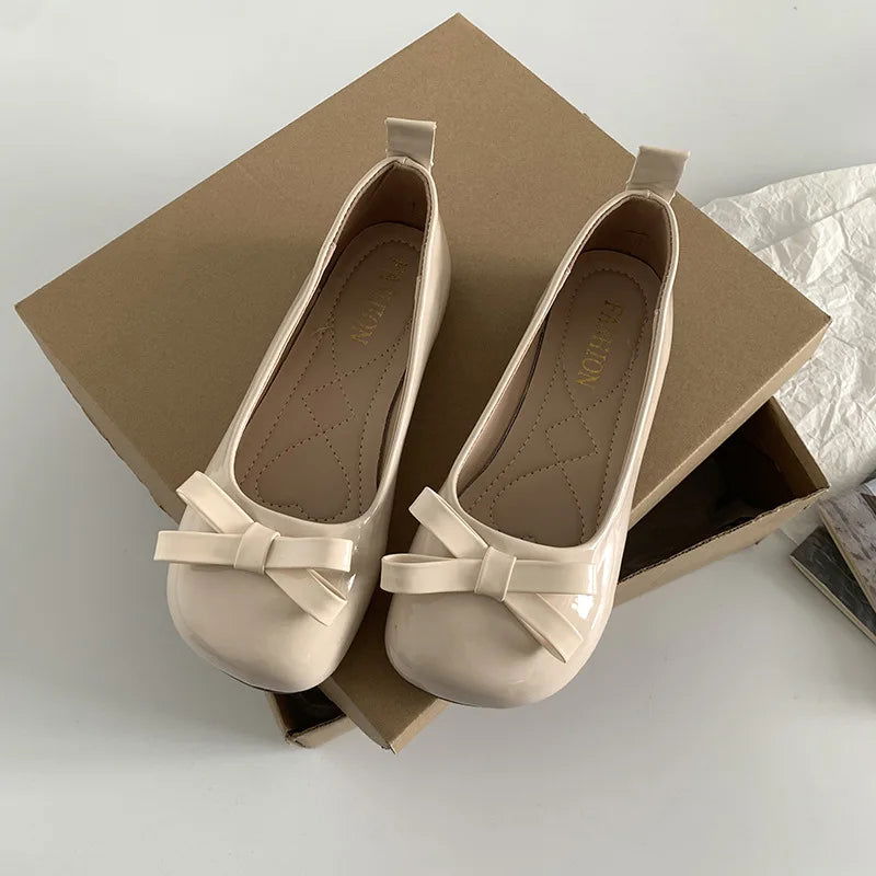 Ballerines à Nœud – Une Touche Féminine et Chic - Atelier Chaussure