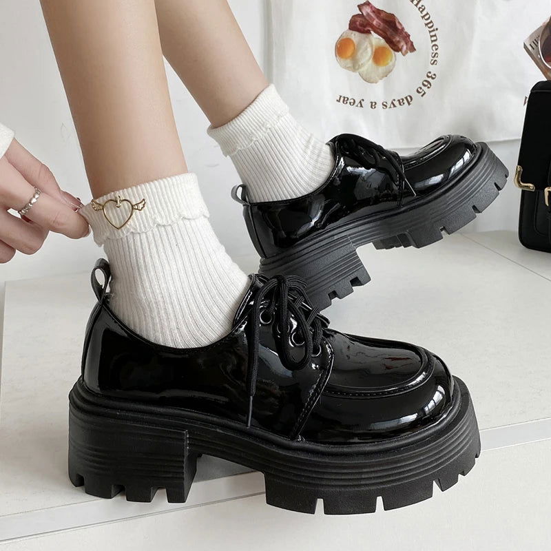 Chaussures Mocassins Femme à Semelles Épaisses - Atelier Chaussure