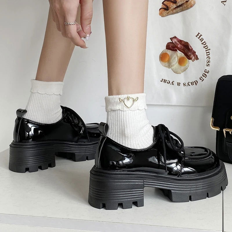 Chaussures Mocassins Femme à Semelles Épaisses - Atelier Chaussure
