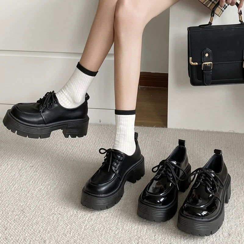 Chaussures Mocassins Femme à Semelles Épaisses - Atelier Chaussure